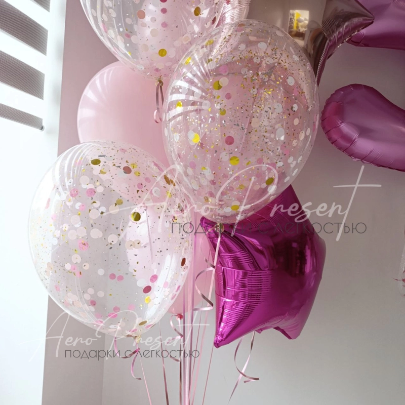 Фонтан с единорогом и цифра