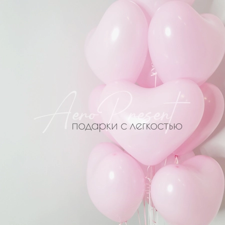 Фонтан розовых сердец