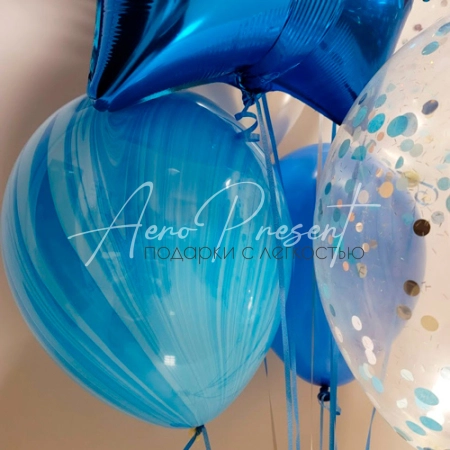 Букет "Синий Самолёт"