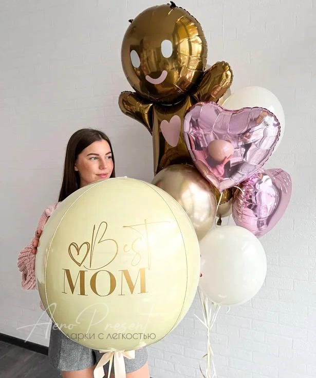 Композиция с пряничным человечком