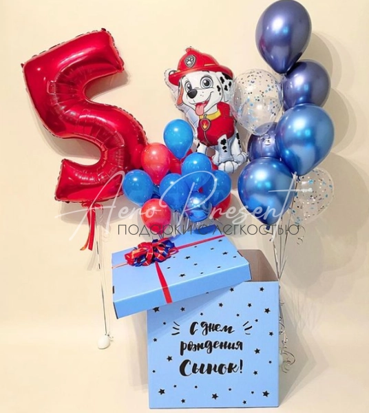 Коробка сюрприз "Суперщенок"