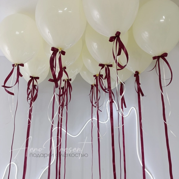 Набор воздушных шаров "Кремовая роскошь"