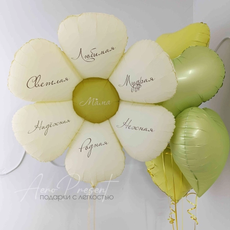 Набор воздушных шаров "Комплименты маме"