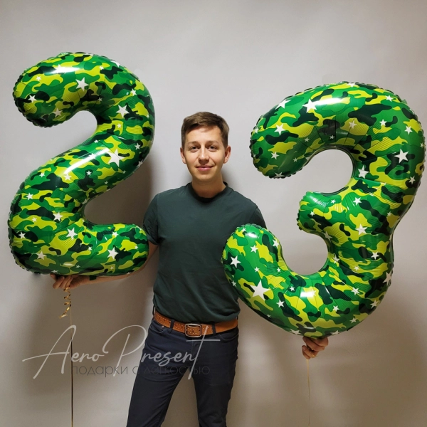 Набор "Камуфляжный с цифрами"