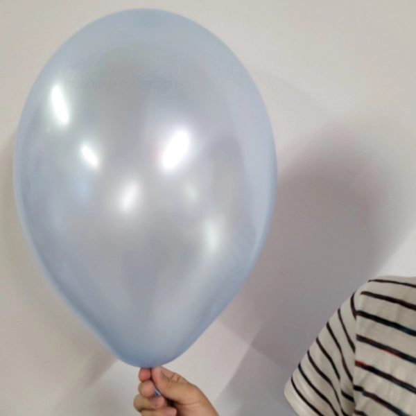 Голубой металлик