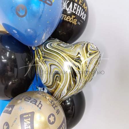 Букет шаров "Гангстер"