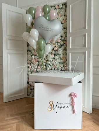 Коробка-сюрприз к 8 марта