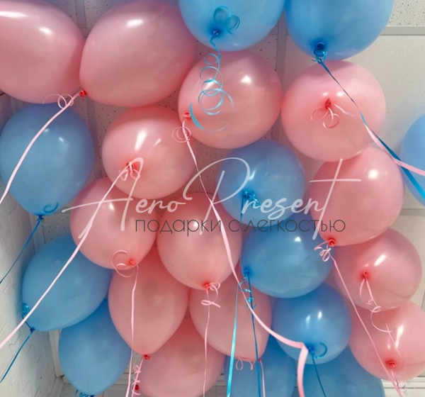 Розово голубой пастель, премиум