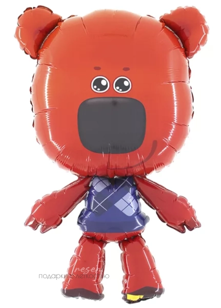 Фольгированный шар "Ми-Ми-Мишки Кеша"