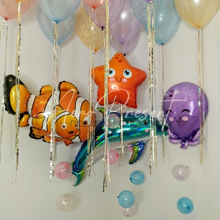 Набор шаров "Морской мир"