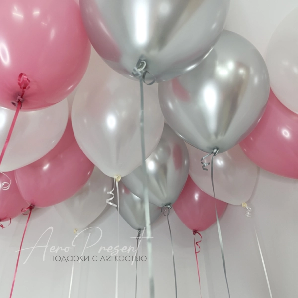 Микс шаров "Розовый кварц"