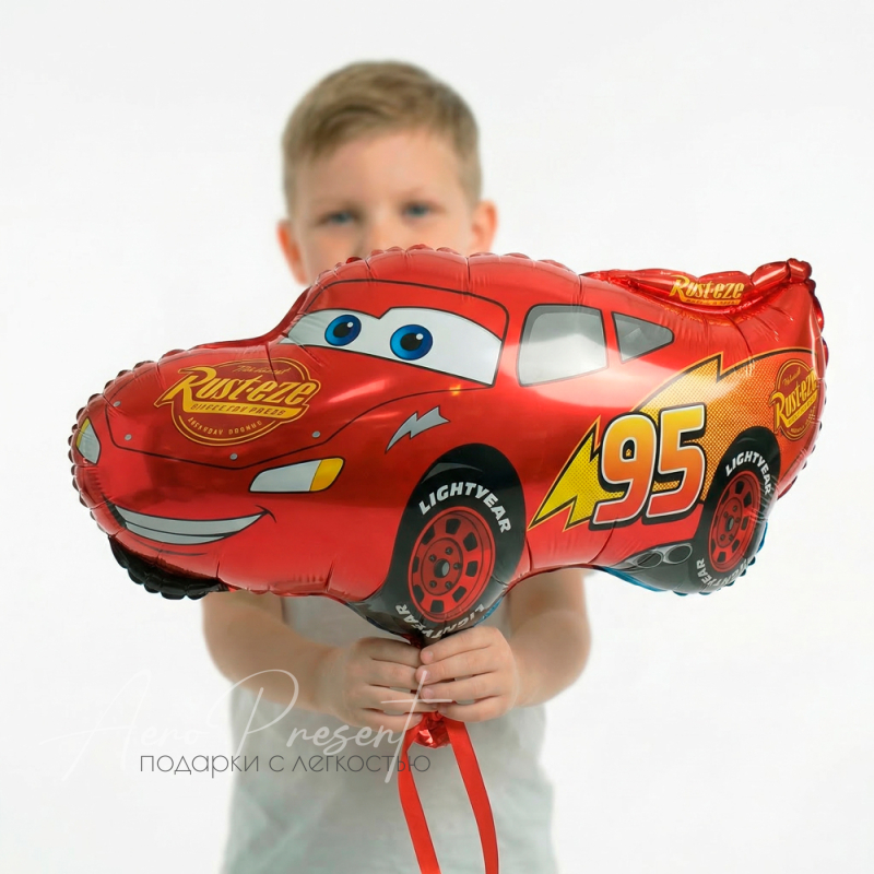 Гоночная машина, Маквин, фольгированный шар