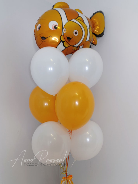 Рыба Клоун, букет