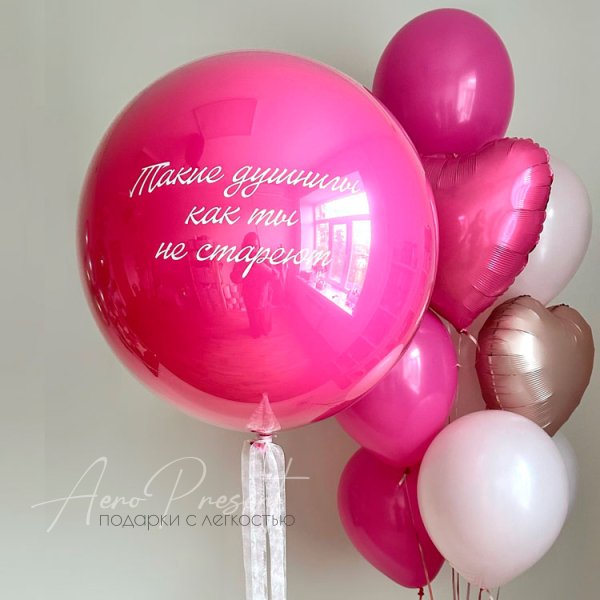 Набор шаров с юмором "Душнилы не стареют"