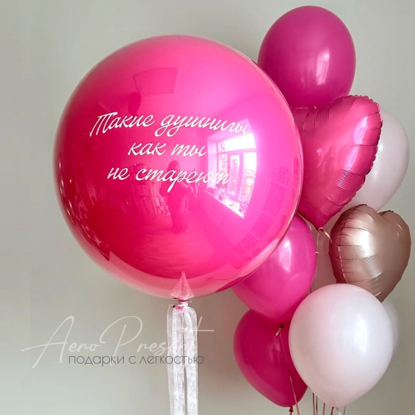Набор шаров с юмором "Душнилы не стареют"