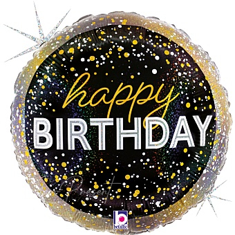 Фольгированный шар Круг, Вечеринка на День Рождения