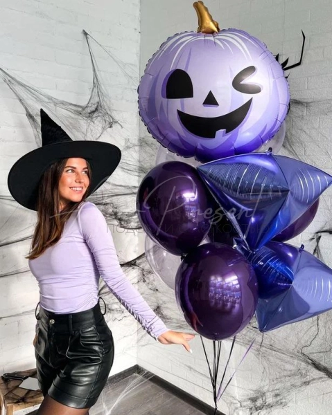 Набор "Лавандовая страшная тыква"