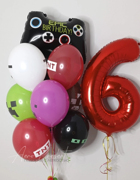 Набор "Игра в Майнкрафт с цифрой"