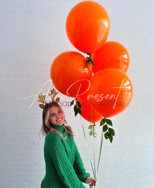 Композиция "Яркие мандаринки"