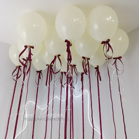 Набор воздушных шаров "Кремовая роскошь"