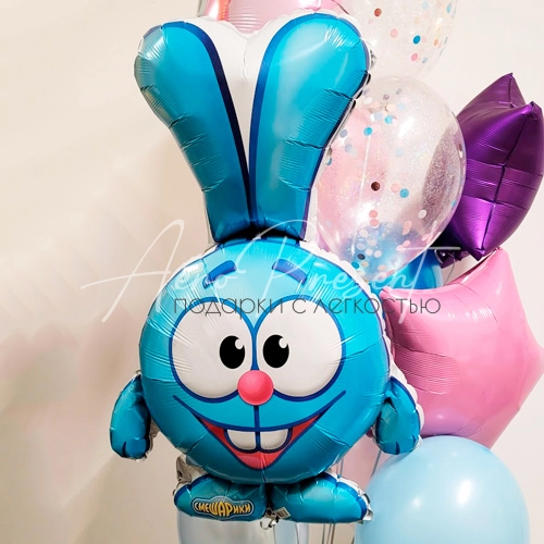 Крош, фигура, фольгированный шар