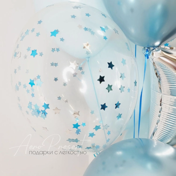 Набор шаров "Синие сны"