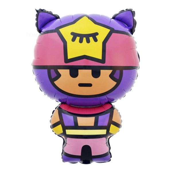 Brawl Stars "Сэнди", фольгированный шар