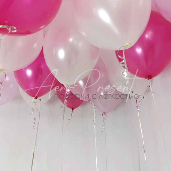 Жемчуг, Розовый, Фуксия металлик