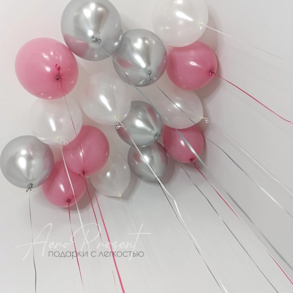Микс шаров "Розовый кварц"