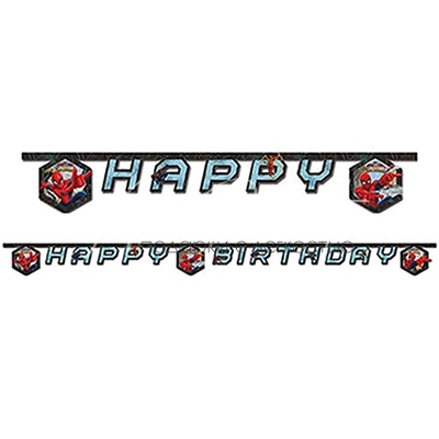 Гирлянда-буквы HB Человек-Паук Вел2,2м