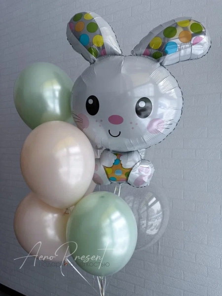 Композиция "Нежный зайка"