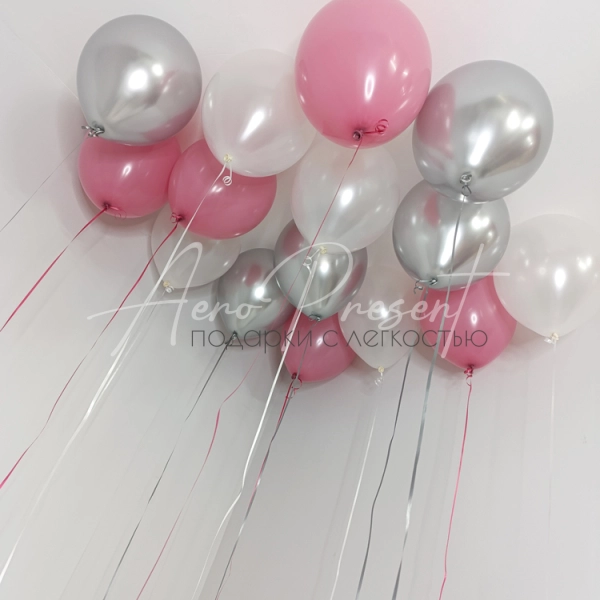Микс шаров "Розовый кварц"