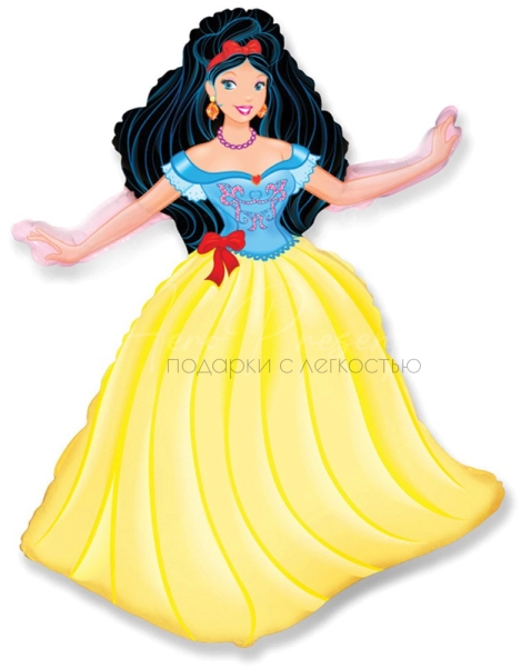 Белоснежка, фольгированный шар