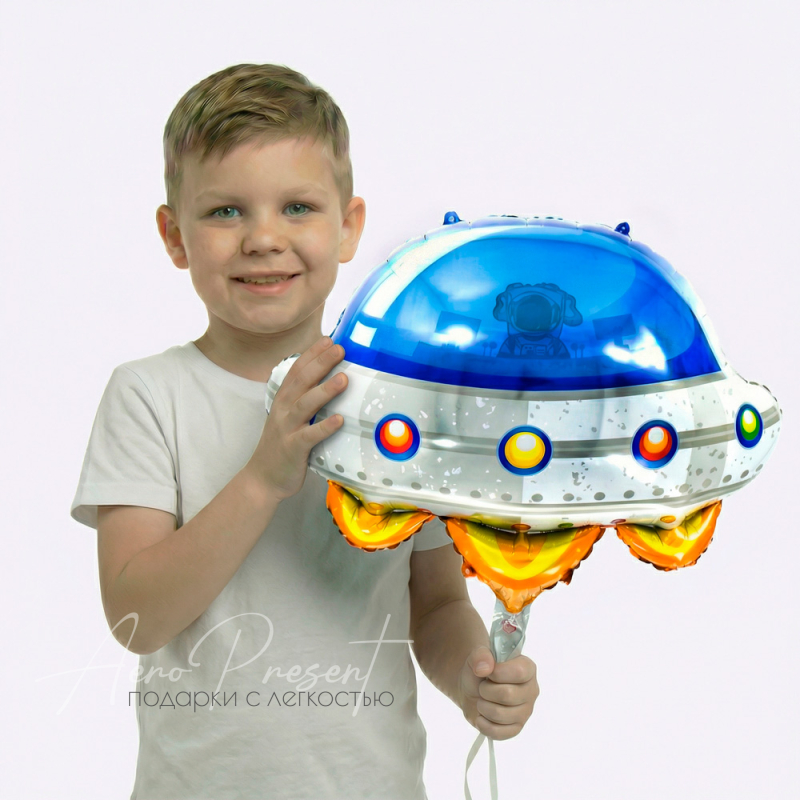Фольгированный шар Фигура, Космический корабль (НЛО)