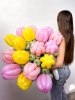 Букет из 17 тюльпанов "Весеннее очарование"
