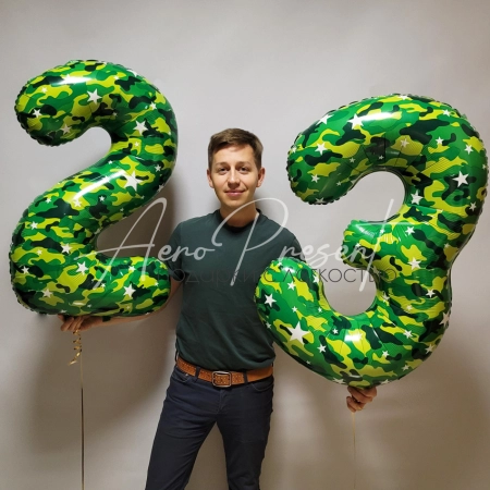 Набор "Камуфляжный с цифрами"