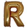 Золотая фольгированная буква "Я" или "R"