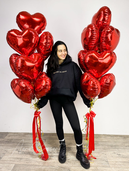 Набор шаров "Сердечный вихрь"