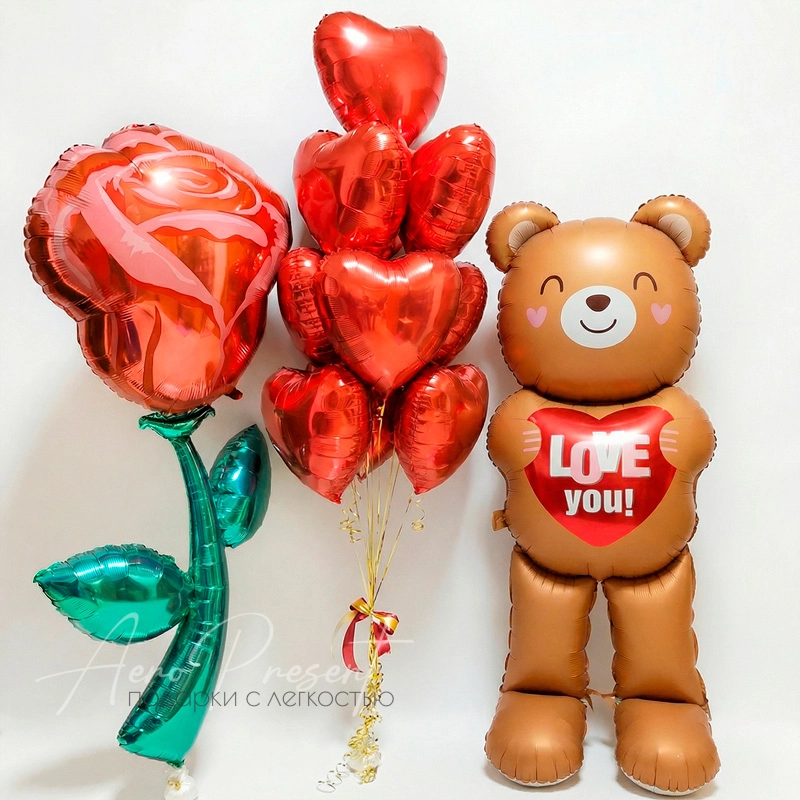 Набор "Объятия гигантского мишки"