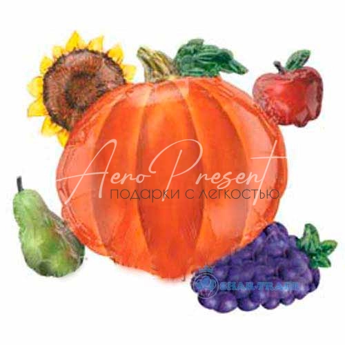 Тыква, фольгированный шар