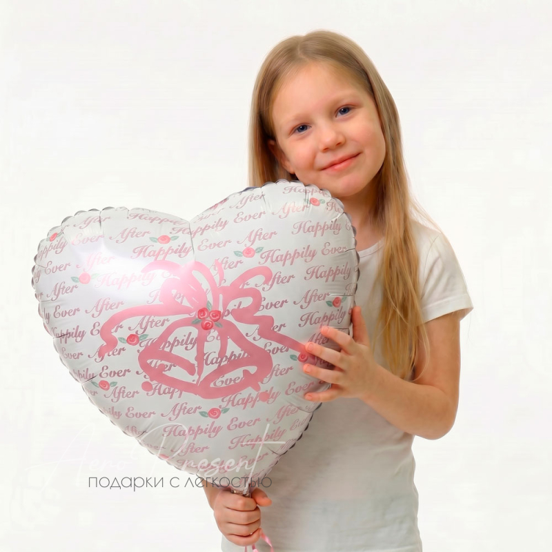 Счастливые колокольчики, фольгированный шар