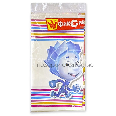 Скатерть п/э Фиксики 1,4х2,6м