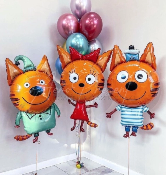 Три кота, набор №4