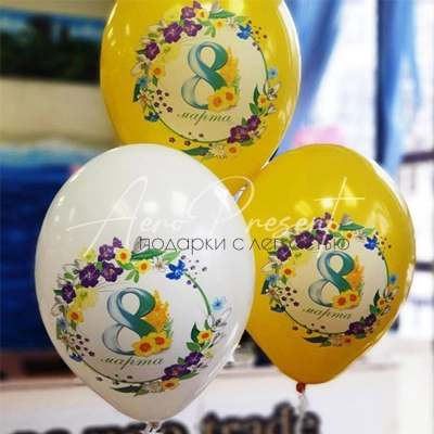 8 марта "Полноцветный рисунок"