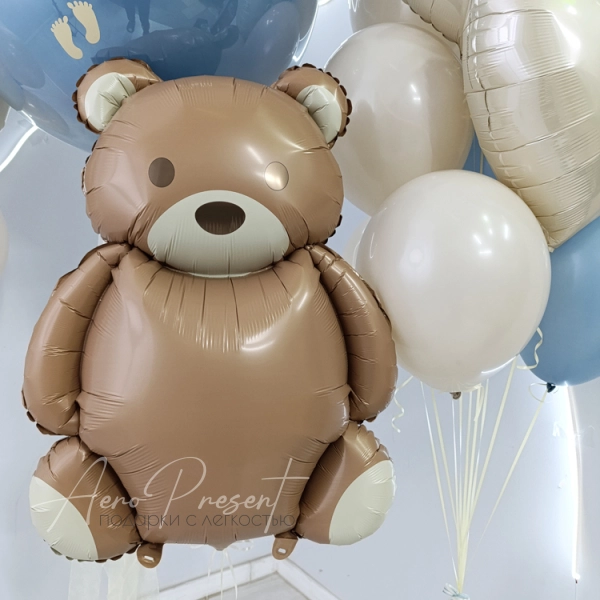 Набор воздушных шаров "Первый день дома!"