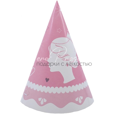 Колпак Принцесса 6шт