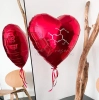 Большое сердце 70 см. "Любовь - это химия"