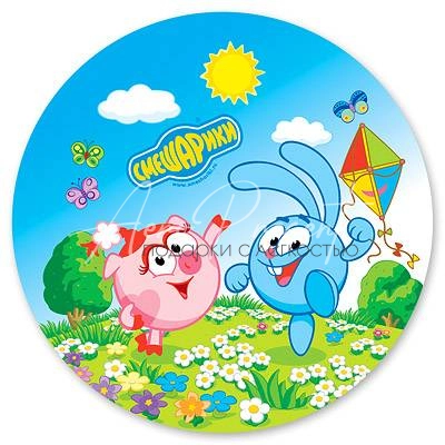 Тарелка Смешарики 17см 8шт