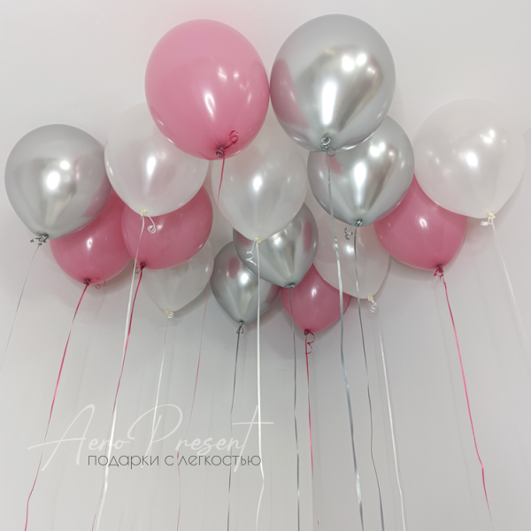 Микс шаров "Розовый кварц"