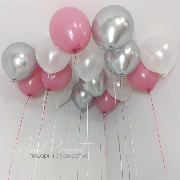 Микс шаров "Розовый кварц"